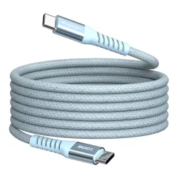 Kabel Verbatim USB-C(M) - USB-C(M) 1,2m, 100W, PD, niebieski