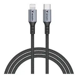 Kabel Verbatim USB-C(M) - Lightning 1,2m, 60W, czarny