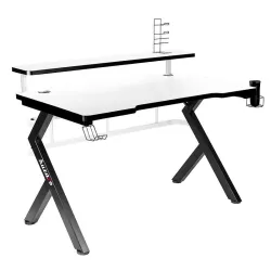 Biurko gamingowe komputerowe Huzaro Hero 5.0 White
