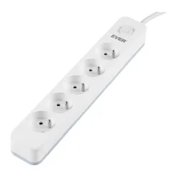 Listwa antyprzepięciowa Ever Protect 5PL 3m biała