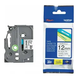 Taśma Brother P-Touch TZe-231 12mm x 8m (TZE231) - biała, czarny nadruk