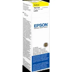 Atrament yellow w butelce 70 ml (T6734) do Epson L800/L850/L800/L850