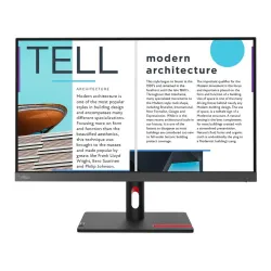 Monitor Lenovo 24,5" ThinkVision S25e-30 (63E0KAT4EU) VA FHD 75Hz HDMI VGA