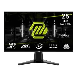 Monitor MSI 24,5" MAG 255F E20 Rapid IPS FHD 200Hz 2xHDMI DP