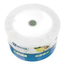 Płyty CD-R MyMedia 700MB Wide White Inkjet Printable Wrap (Spindle 50) Płyty CD-R MyMedia 700MB Wide White Inkjet Printable Wrap (Spindle 50)