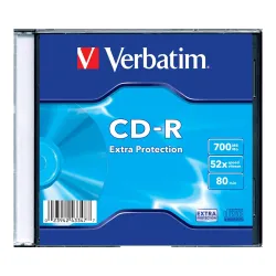 Płyta CD-R Verbatim 700MB Extra Protection (slim 1) Płyta CD-R Verbatim 700MB Extra Protection (slim 1)
