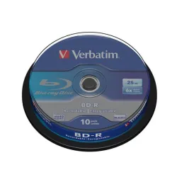 Płyty BD-R Verbatim 25GB X6 (Cake 10)