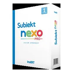 Oprogramowanie InsERT - Subiekt nexo PRO - 1 st.