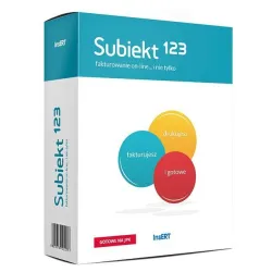 Oprogramowanie InsERT - Subiekt 123 pakiet podstawowy - licencja na 12 miesięcy