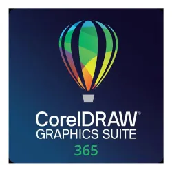 Licencja ESD CorelDRAW Graphics Suite subskrypcja 1 rok 1 użytkownik Win Mac angielski niemiecki francuski Europa