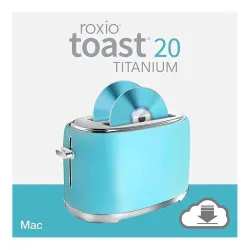 Licencja ESD Corel Roxio Toast Titanium (wersja 20) 1 użytkownik Mac wielojęzyczna