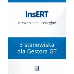 Licencja ESD InsERT - Gestor GT (CRM) - rozszerzenie o 3 stan.