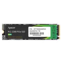 Dysk SSD Apacer AS2280P4X 1TB M.2 2280 PCIe NVMe Gen3 x4 (2100/1700 MB/s) Dysk SSD Apacer AS2280P4X 1TB M.2 2280 PCIe NVMe Gen3 x4 (2100/1700 MB/s)
