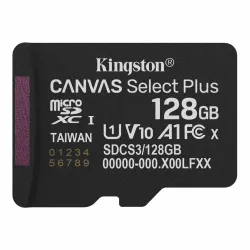 Karta pamięci Kingston microSDXC Canvas Select Plus 128GB C10 UHS-I U1 A1 V10