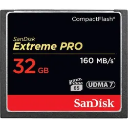 Karta pamięci Compactflash SanDisk Extreme PRO 32GB 160/150 MB/s