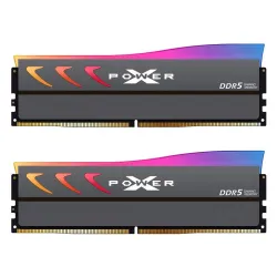 Pamięć DDR5 Silicon Power XPOWER Storm RGB Gaming 32GB (2x16GB) 6000MHz CL30 1.35V UDIMM Gray