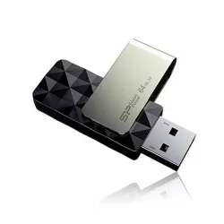 Pendrive Silicon Power 64GB USB 3.0 Blaze B30 Black