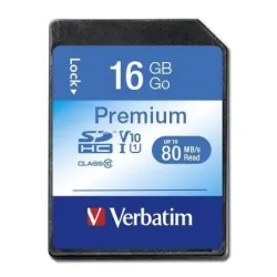 Karta pamięci SDHC Verbatim 16GB Class 10