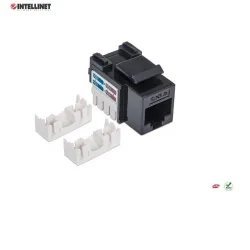 Moduł Keystone Intellinet RJ45 UTP Cat.6, czarny