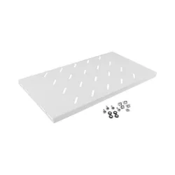 Półka do szaf 19" 450mm szara Lanberg (1U/486x270mm udźwig do 120kg, montaż 4-punktowy) - OTW OPAK