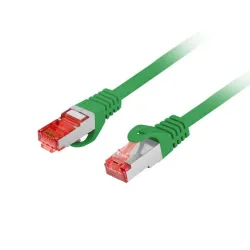 Patchcord Lanberg S/FTP kat.6 0,5m LSZH CU fluke passed zielony