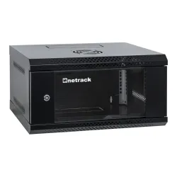 Szafa serwerowa wisząca RACK 19" 4U 400mm Netrack ECO-Line czarna
