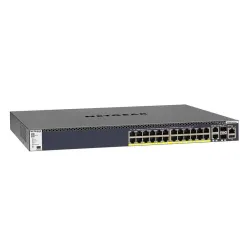 Switch zarządzalny Netgear M4300 Intelligent Edge POE+ (1,000W PSU) 24 x10/100/1000 2 x 1/10G SFP+ 2x 10G BASE-T