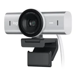 Kamera internetowa Logitech MX Brio 4K UHD z mikrofonem jasnoszara