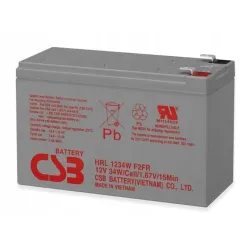Akumulator żelowy CSB HRL1234WF2 12V 9Ah Long Life (8l)