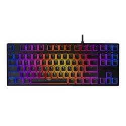 Klawiatura przewodowa Krux Atax PRO RGB Pudding Outemu Black czarna