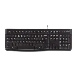 Klawiatura przewodowa Logitech K120 Czarna