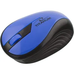 Mysz bezprzewodowa Titanum TM114B RAINBOW optyczna niebieska