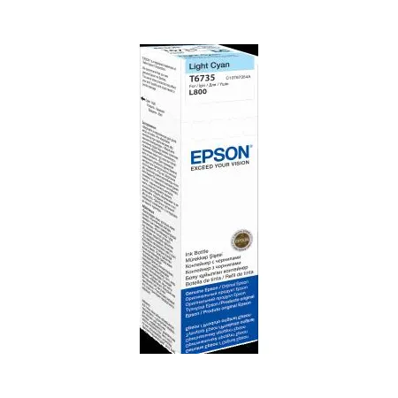 Atrament light cyan w butelce 70 ml (T6735) do Epson L800/L850/L800/L850