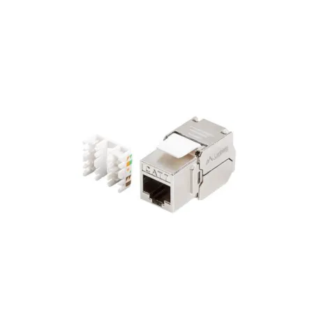 Moduł Keystone Lanberg gniazdo beznarzędziowy RJ45 -> LSA 180° FTP kat.7