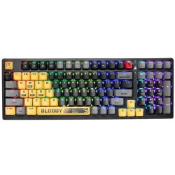 Klawiatura mechaniczna A4TECH BLOODY S98 USB Sports Lime (BLMS Red Switches)
