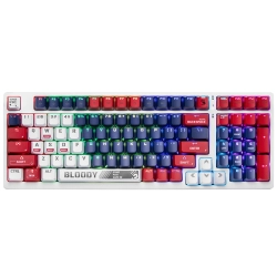 Klawiatura mechaniczna A4TECH BLOODY S98 USB Sports Navy (BLMS Red Switches)