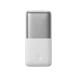 BASEUS Powerbank Bipow Pro 10000mAh, 2xUSB, USB-C, 20W (PPBD040102) Biały BASEUS Powerbank Bipow Pro 10000mAh, 2xUSB, USB-C, 20W (PPBD040102) Biały
