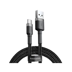 BASEUS Kabel USB Type C 1m (CATKLF-BG1) Gray+Black