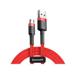 BASEUS Kabel USB/MicroUSB 1,0m  QC3.0 2.4A (CAMKLF-B09) Red