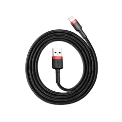 BASEUS Kabel USB Lightning iPhone 3,0m Cafule 2A(CALKLF-R91) Black-Red BASEUS Kabel USB Lightning iPhone 3,0m Cafule 2A(CALKLF-R91) Black-Red