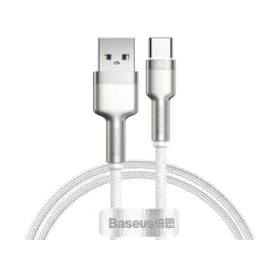 BASEUS Kabel USB Type C 1m Cafule 40W (CATJK-A02) White