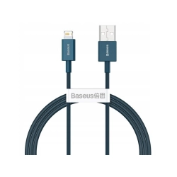 BASEUS Kabel USB Lightning iPhone Superior Series, 2.4A, 1m (niebieski) CALYS-A03 BASEUS Kabel USB Lightning iPhone Superior Series, 2.4A, 1m (niebieski) CALYS-A03