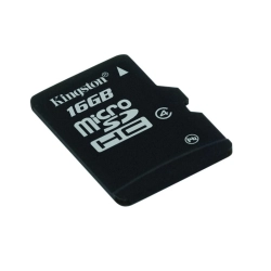 Karta pamięci KINGSTON Micro SDHC 16GB bez adaptera, class 4 (SDC4/16GBSP) Karta pamięci KINGSTON Micro SDHC 16GB bez adaptera, class 4 (SDC4/16GBSP)