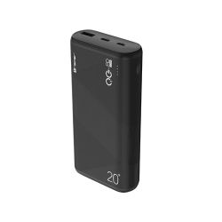 Power bank TRACER AMOS 20000mAh QC3.0-PD20W BK czarny