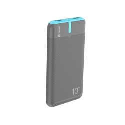 Power bank TRACER EnerGo 10000mAh gray/blue Power bank TRACER EnerGo 10000mAh gray/blue