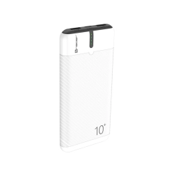 Power bank TRACER EnerGo 10000mAh white/black Power bank TRACER EnerGo 10000mAh white/black