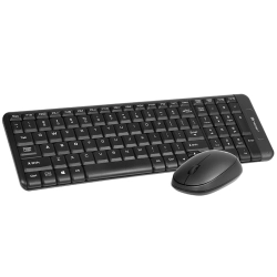 Zestaw klawiatura + mysz TRACER Colorado Charcoal Black RF Nano