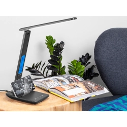 Lampka biurkowa TRACER NERO LCD