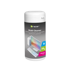 Chusteczki czyszczące TRACER Plastic TUBE 100 pcs Chusteczki czyszczące TRACER Plastic TUBE 100 pcs