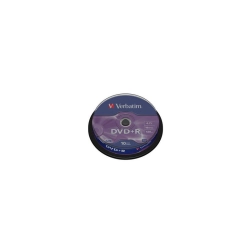 DVD+R VERBATIM 16x Cake10 Matte Silver 43498 DVD+R VERBATIM 16x Cake10 Matte Silver 43498